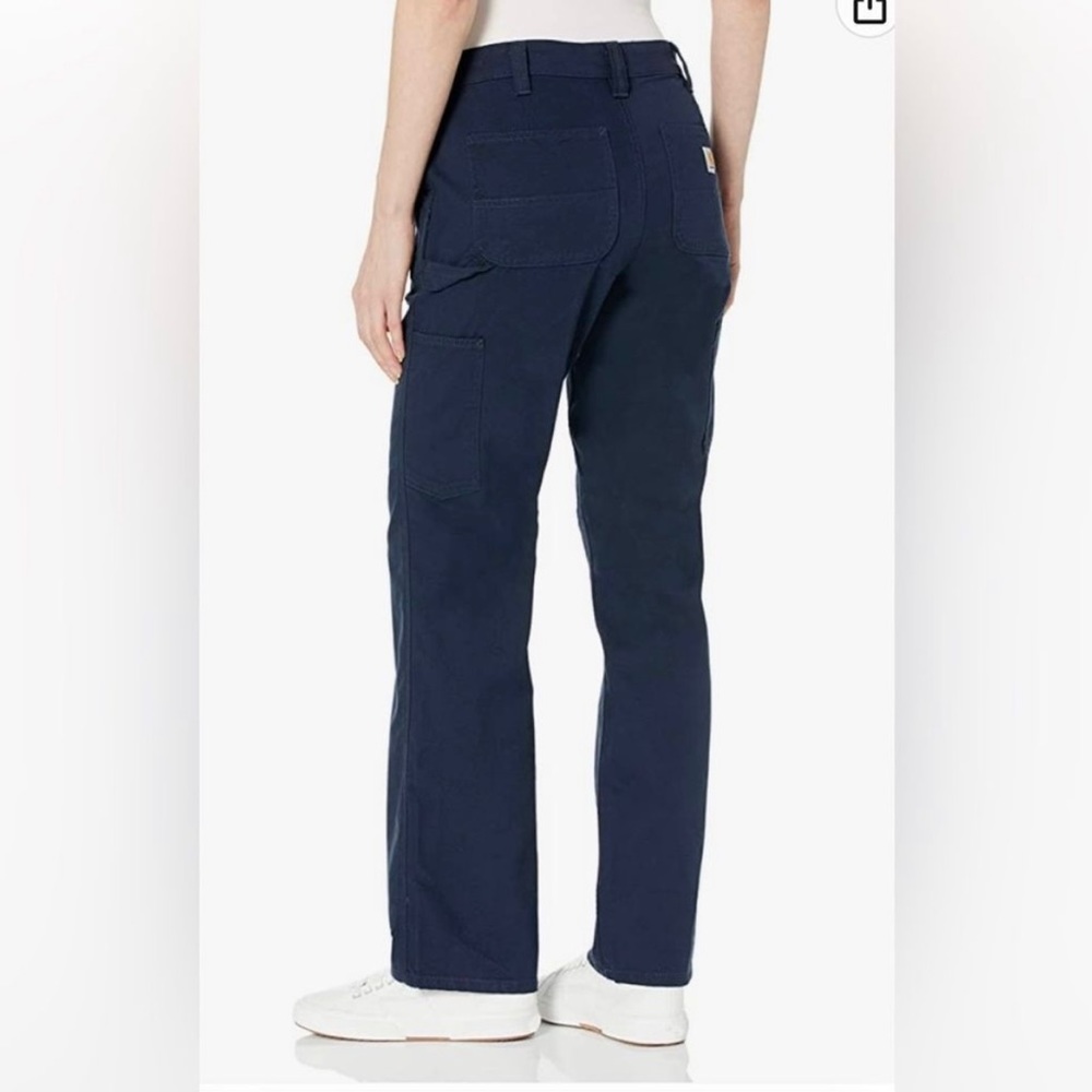 CARHARTT Women's Rugged Flex Loose Fit Canvas Work Pant Size 2T NWT